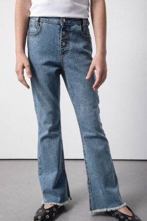 COCCODRILLO püksid JEANS COLLECTION GIRL, sinine, cm 