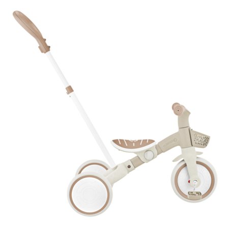 GLOBBER õppekolmerattaline Learning Trike 3in1 Plus, kookospähkli, 738-466 