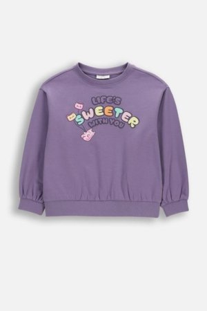 COCCODRILLO pikkade varrukatega t-särk, lillad, WC6143104SGK-016-092, 92 cm 