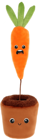 KEEL TOYS pehme mänguasi Surprise Porgand, 25 cm, SE4954 
