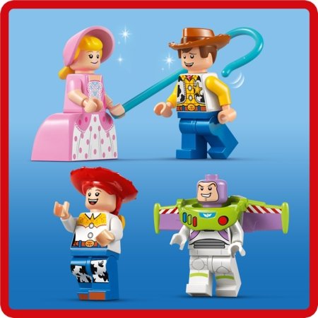 43264 LEGO® Disney™ Toy Story tähistamise rong ja RC auto 