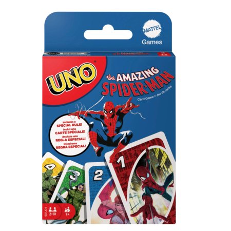 MATTEL GAMES UNO kaardid Ämblikmees, HXY08 