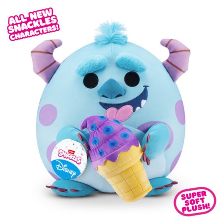SNACKLES Disney pehme mänguasi, assort., 77704 
