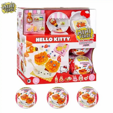 MINIVERSE mini vahvlite valmistamise komplekt, assort., 547235 