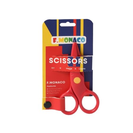 FLOWERMONACO käärid Kid's Scissor, Red, 847389 