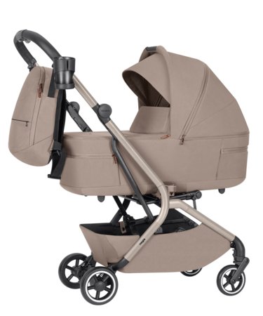 CARRELLO universaalne käru MAGIA 2in1, Spice beige, CRL-6555 