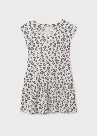 MAYORAL varrukateta kleit, bone, 6.912-72, 176 cm 