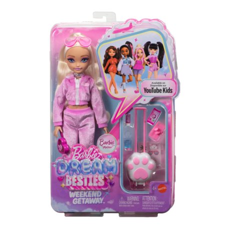 BARBIE DREAM BESTIES nädalavahetuse reis – Barbie Malibu, JMV16 