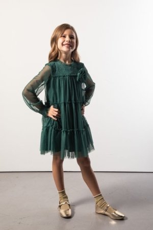 COCCODRILLO kleit, roheline, ZC5128105EJG-011-152, 152 cm 