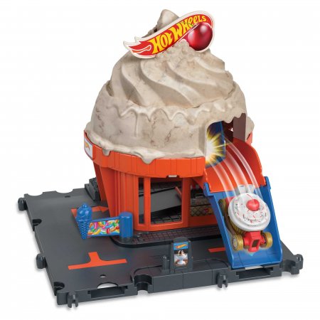 HOT WHEELS City jäätisekohviku komplekt, HKX38 HKX38