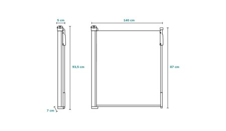 LIONELO turvavärav TULIA, Black, LO-TULIA 