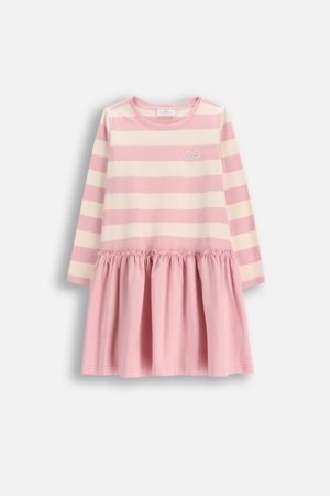 COCCODRILLO pikkade varrukatega kleit, roosa, WC6129103HGK-007-110, 110 cm 