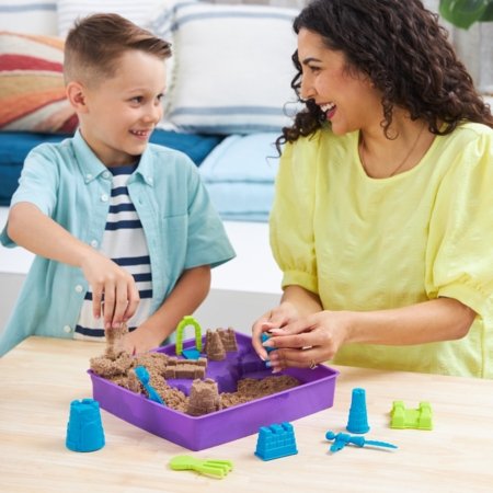 KINETIC SAND kineetilise liiva komplekt Rannaloss, 6067801 