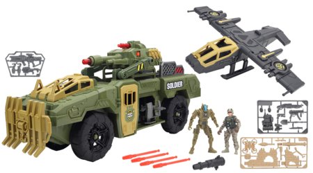SOLDIER FORCE sõjaväekomplekt Shock Troops Glider Tank, 545198 