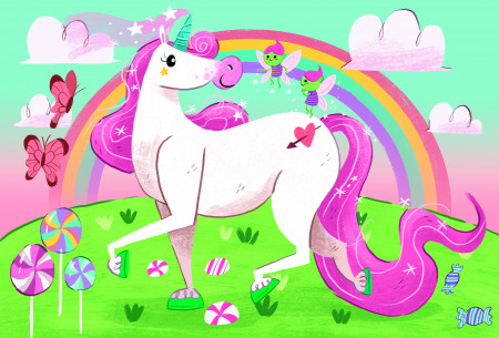 CLEMENTONI Ma usun ükssarvikuid, 27109 27109