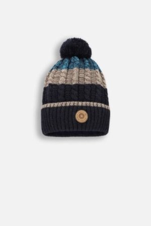 COCCODRILLO cap ACCESSORIES WINTER BOY, multicoloured, ZC4364314AWB-022-056, 56 cm 