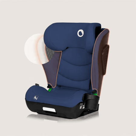 LIONELO turvatool NEAL I-SIZE, 100-150 cm., Blue navy 