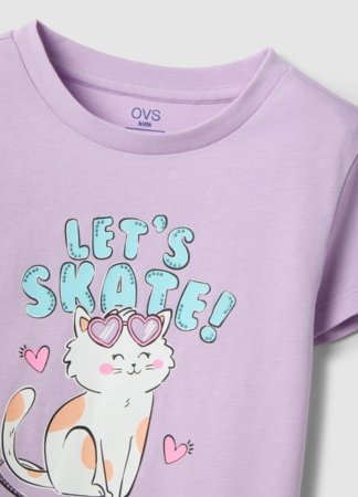 OVS lühikeste varrukatega t-särk, 116 cm, 002575712 