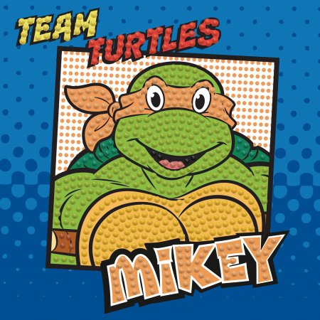 DIAMOND DOTS loominguline komplekt teemantmaal TMNT - Mikey, DTZ5.029 DTZ5.029