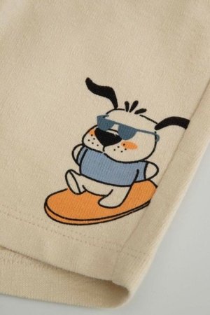 COCCODRILLO püksid HAPPY RETRO BOY NEWBORN, kreemjas, WC5120503HBN-002-086, 86 cm 