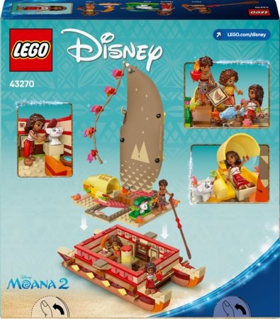 43270 LEGO® Disney Princess™ Vaiana seikluskanuu 