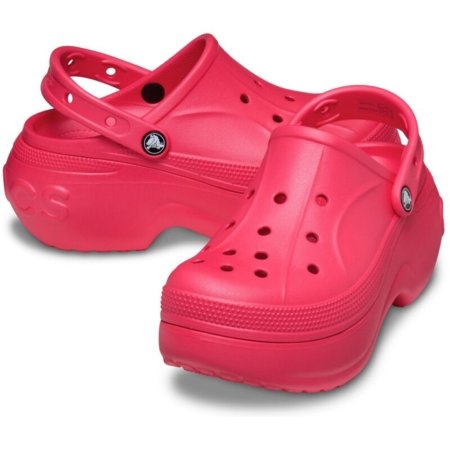CROCS sussid BELLA punased, 210062-611 39,5 suurus 