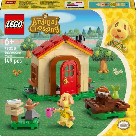77058 LEGO® Animal Crossing™ Goldie hubane maja 