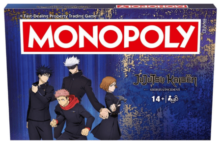 MONOPOLY lauamäng Jujutsu Kaisen, EN, WM04688-EN1-6 
