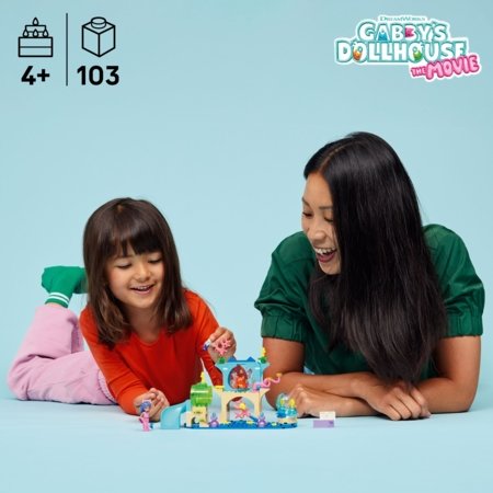 11204 LEGO® Gabby’s Dollhouse Merineitsi Gabby akvaariumiseiklus 