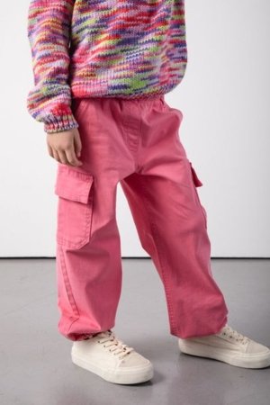 COCCODRILLO püksid RAVE GIRL KIDS, roosa, ZC5119101RGK-007-116, 116 cm 