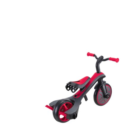 GLOBBER kolmerattaline jalgratas Trike Explorer 4in1, punane, 632-102 632-102