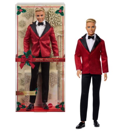 BARBIE jõulu Ken kollektor-nukk, JJX87 