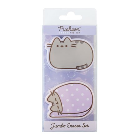 PUSHEEN MOMENTS jumbo kustutuskummide komplekt, 2 tk, GOM067 