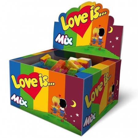 Chewing gum LOVE IS assort, MIX0562 MIX0562