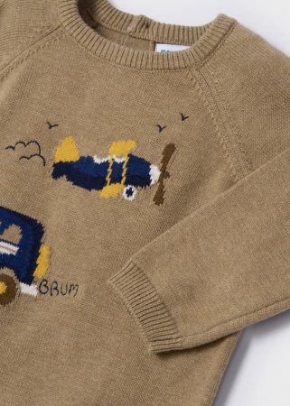 MAYORAL kampsun 3C, camel, 86 cm, 2302-14 2302-14 12