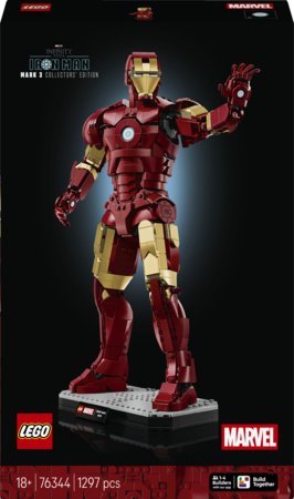 76344 LEGO® ǀ Marvel Iron Man Mark 3 kollektsionääride väljaanne 