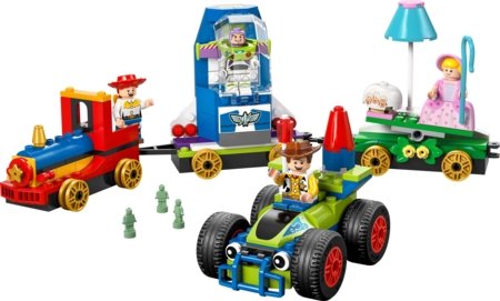 43264 LEGO® Disney™ Toy Story tähistamise rong ja RC auto 