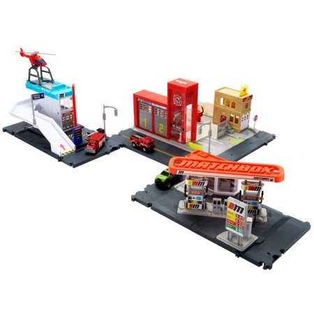 MATCHBOX Action Drivers ühendatavad linnaehituse mängukomplektid, GVY82 GVY82