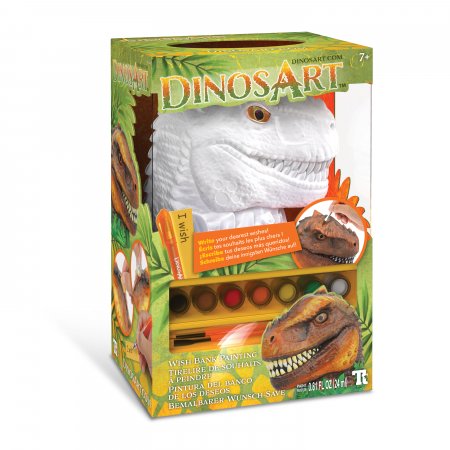 DINOSART soovipanga värvikomplekt T-Rex, 15405 15405