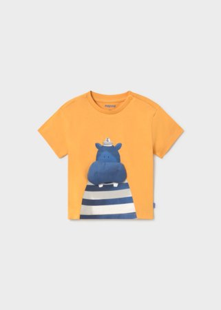 MAYORAL lühikeste varrukatega t-särk, peach, 1.011-88, cm 