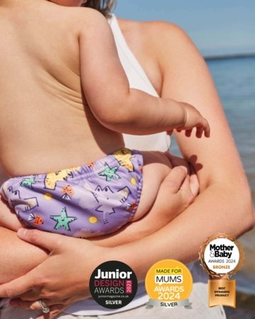 BAMBINO MIO korduvkasutatavad ujumismähkmed 1-2 a., stretch, SWP1-2YSTR 