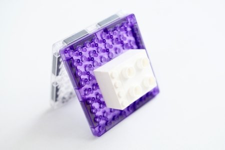 CLEVERCLIXX magnetkonstruktor Glitter Tiles Pack, 16 osa, CC-1023 