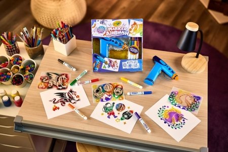 CRAYOLA loovkomplekt Marker Airbrush, 74-7696 