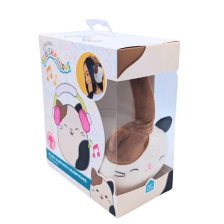 SQUISHMALLOWS pehmed Bluetooth-kõrvaklapid Cam, HMSQMBT-CAM 