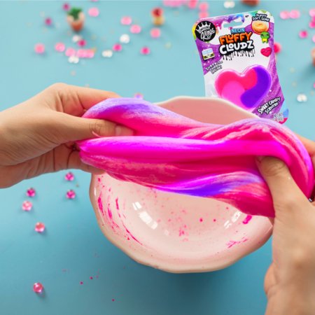 COMPOUND KINGS lima Fluffy Cloudz Neon Blister Card Sweet treats candy, WC1116432CKINT 