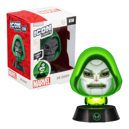 PALADONE MARVEL dekoratiivne LED-valgusti Dr Doom, PP16011MU 