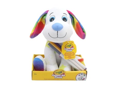 CRAYOLA värvitav pehme mänguasi Color Me Plush – Puppy, 4026318 