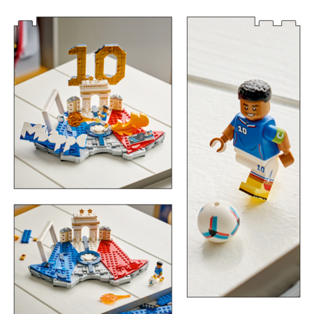 43013 LEGO® Editions Kylian Mbappé – jalgpalli parimad hetked 