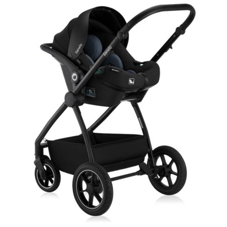 LIONELO universaalne käru MERIL 3in1, Black onyx 