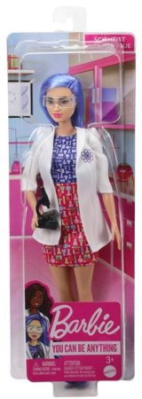 BARBIE Barbie karjääri nukk assort., DVF50 